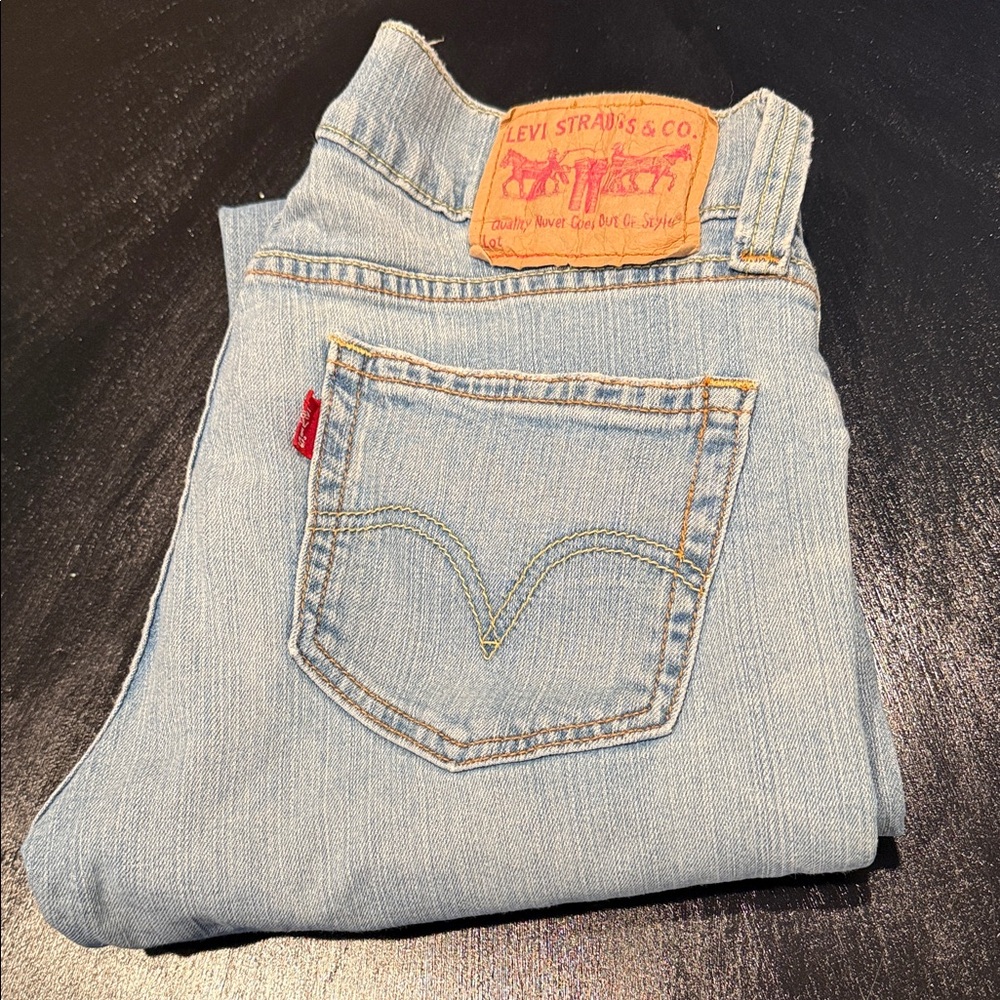 Levi's Sky Blue Denim Jeans